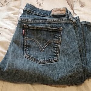 Levi boot cut jeans